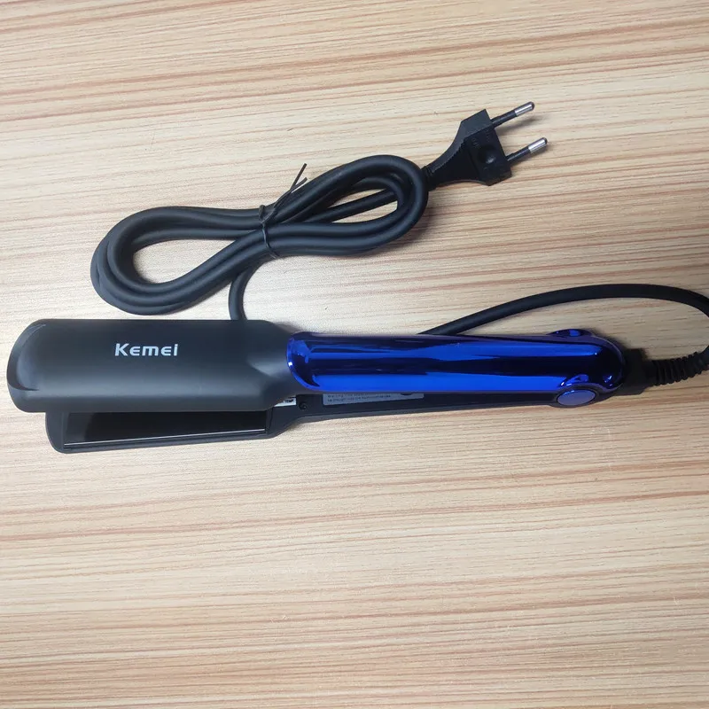 Кемеи Зажимы для кукурузы, выпрямитель с розеткой EU, профессиональное волосы завивающее утюг быстро