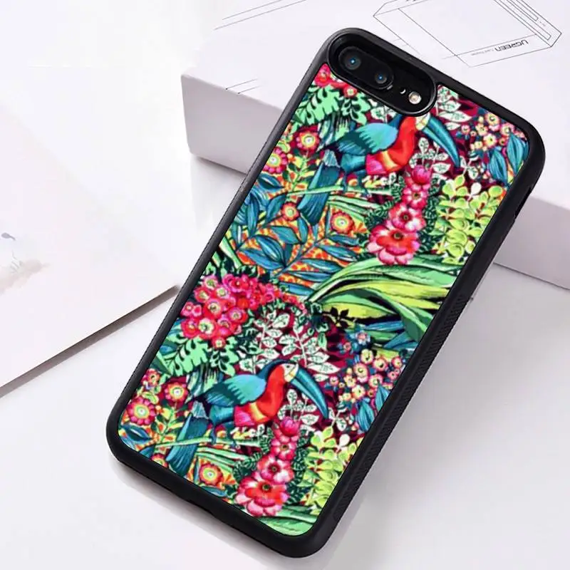 

Colourful parrot Phone Case For iphone 12 mini 11 Pro Xs Max X Xr 6 6s 7 8 Plus SE2020 High Quality PC TPU Silicone Cover