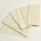 Дверная пробка, силиконовый резиновый демпфер для кухонного шкафа, самоклеящийся ограничитель, металлическая фурнитура