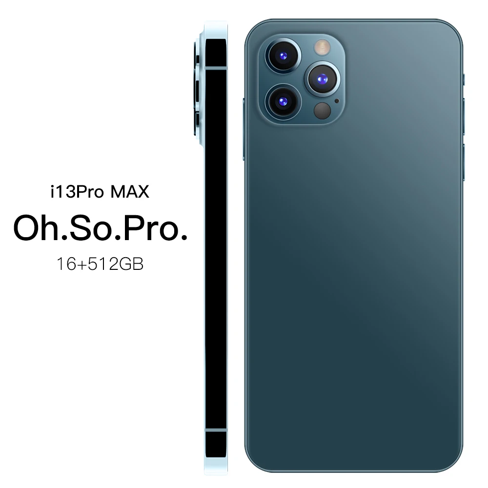Global Version I13 Pro Max 5G Smartphone 16GB 512GB 10 Core Android 10 6.7 Inch Celular 5800mAh Cellphone Mobile Phone Unlock 4G