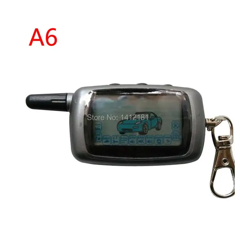 A6 2-сторонний ЖК-пульт дистанционного управления для русской двухсторонней