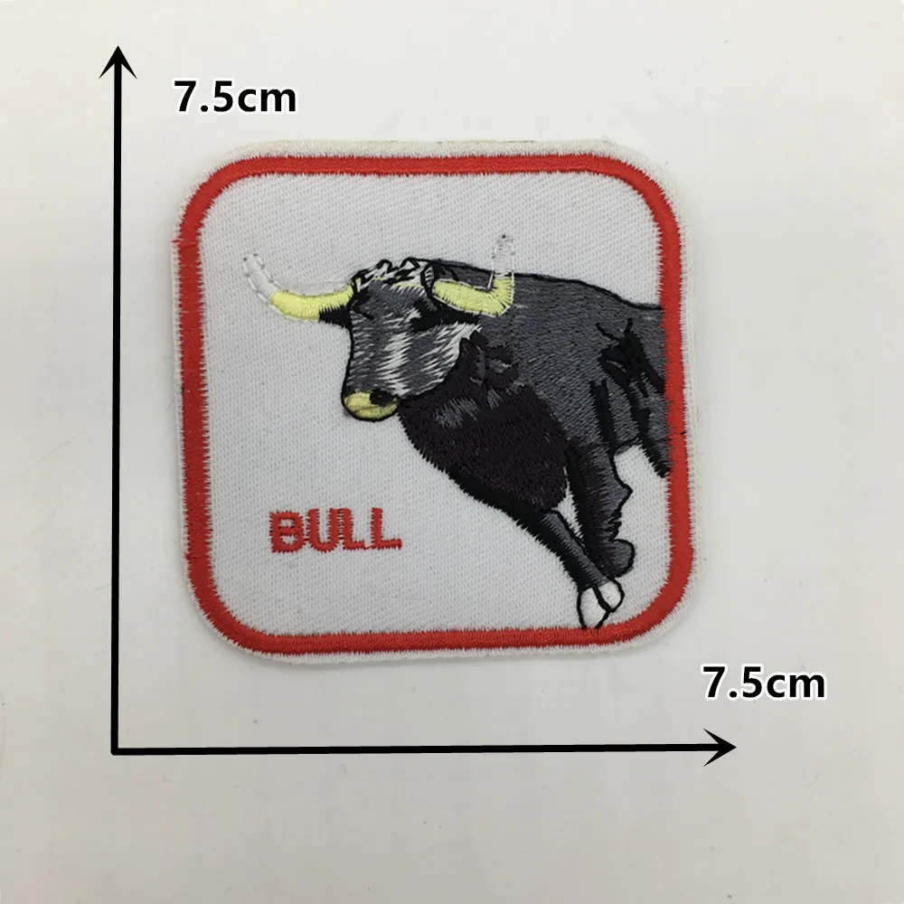 Новое поступление Детские клеящиеся нашивки с полосками для вышивки животных