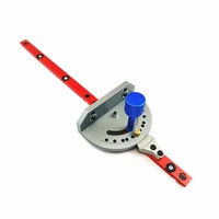 table saw precision miter gauge system 450mm 140mm diameter angle miter gauge multi track woodworking tool aluminum alloy