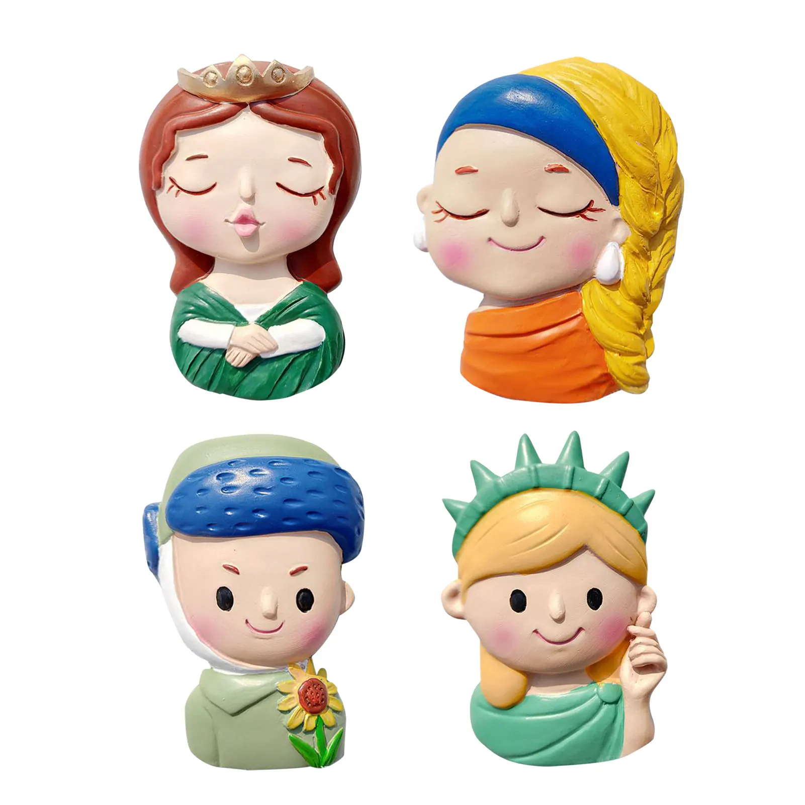 4 шт. магниты на холодильник 3D весело резина магнит украшения дома холодильники