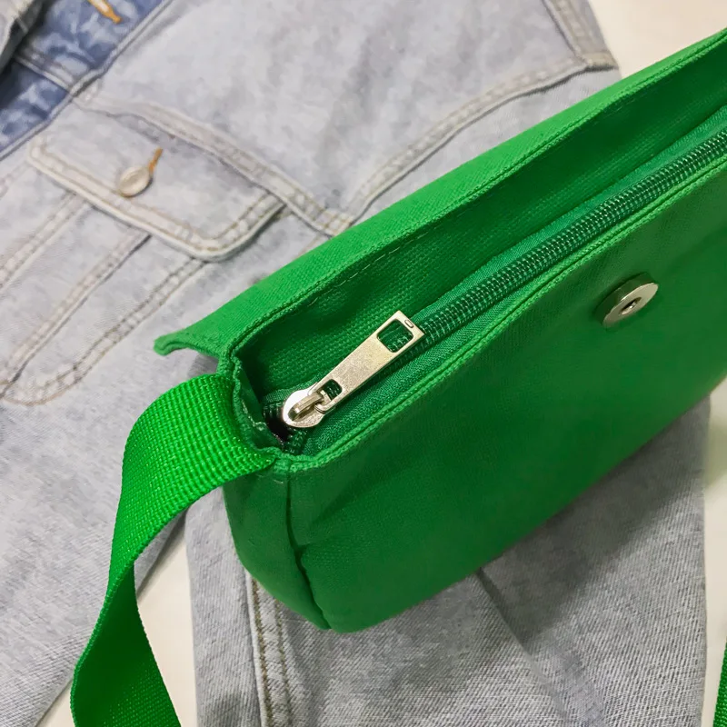 Холщовая Маленькая женская сумка 2020 новая Корейская версия Улица Сезам через