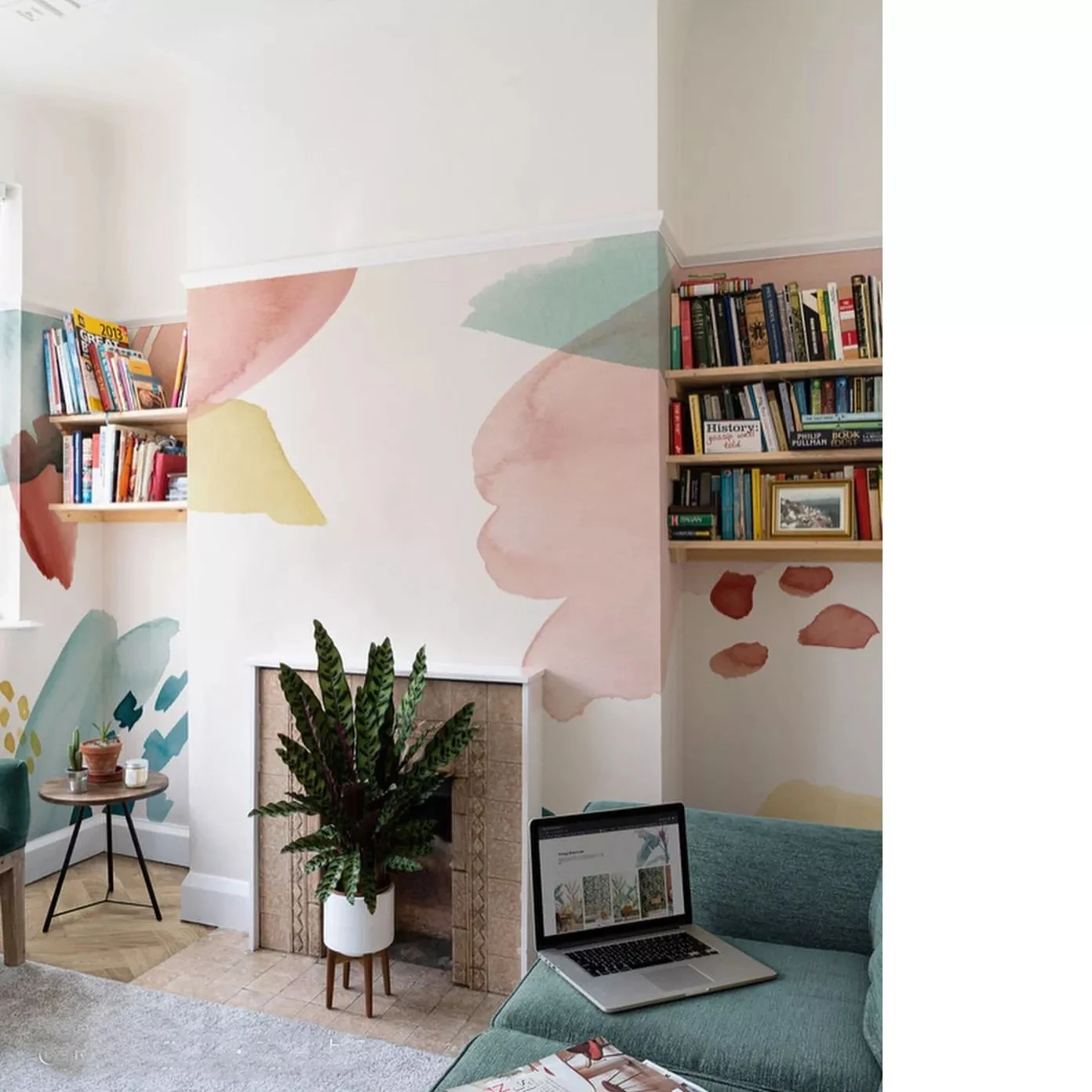 Пользовательские разноцветные абстрактные акварельные кисти роспись детская