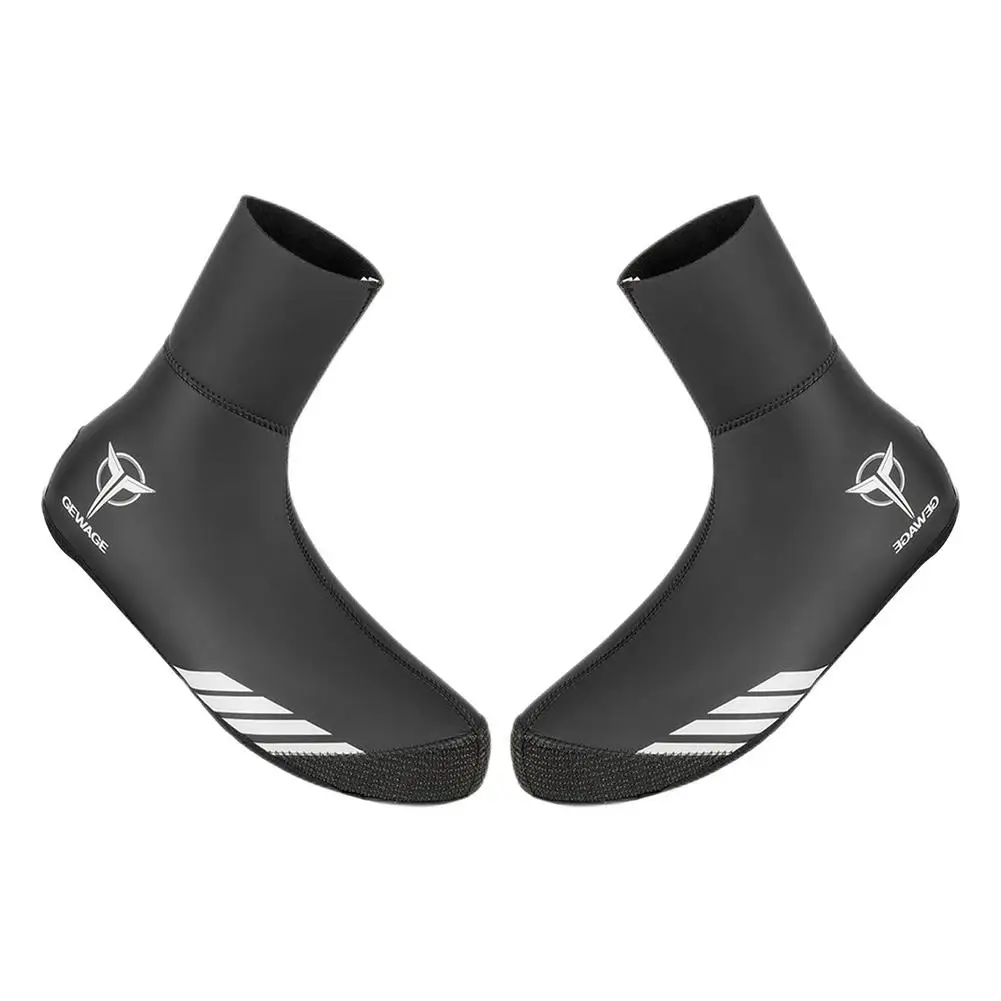 

Unisex Cycling Shoe Covers Reflective Straps Thermal Warm Thickened Waterproof Windproof Bike Shoe Covers Winter Cycling Shoes