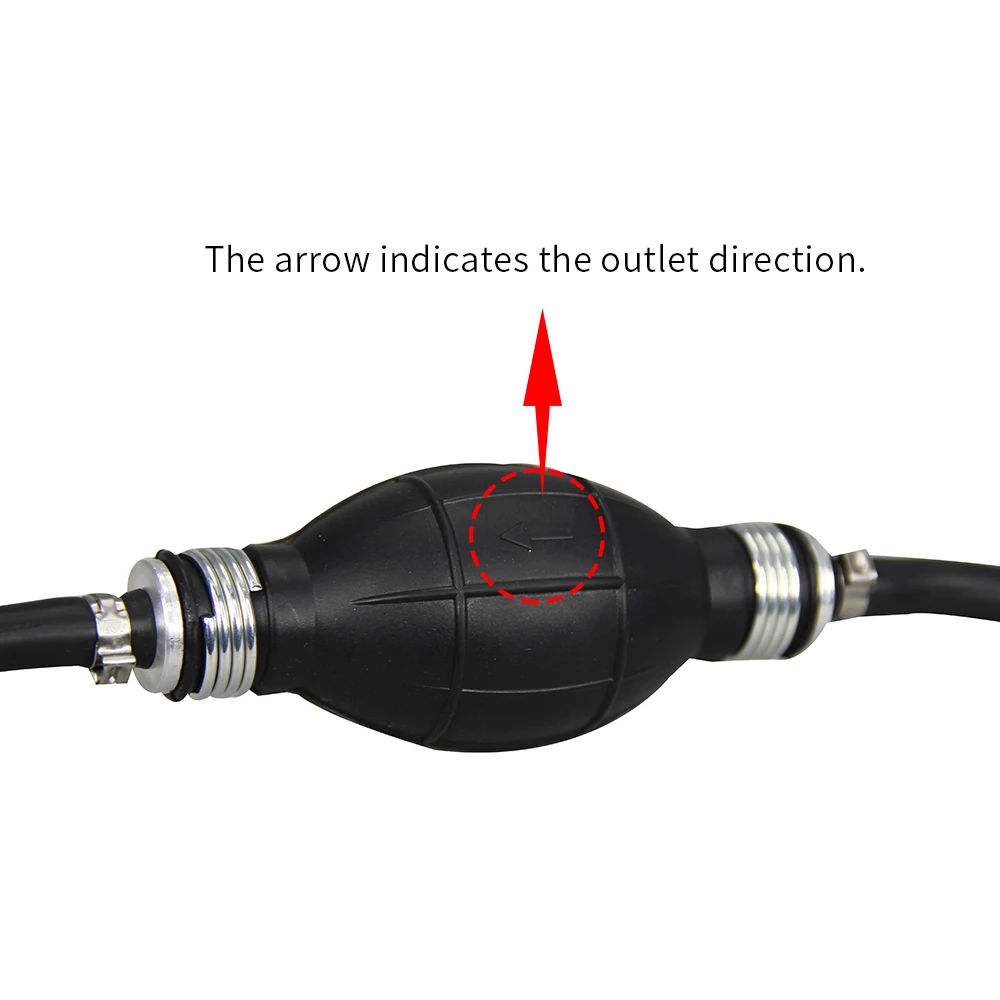 Односторонний клапан топливный Газовый Трубопровод шланг резиновая лампочка