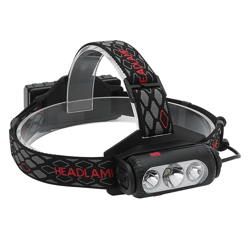 Новый вращающийся сильный COB T6 XPE светодиодный светильник на голову зеленый