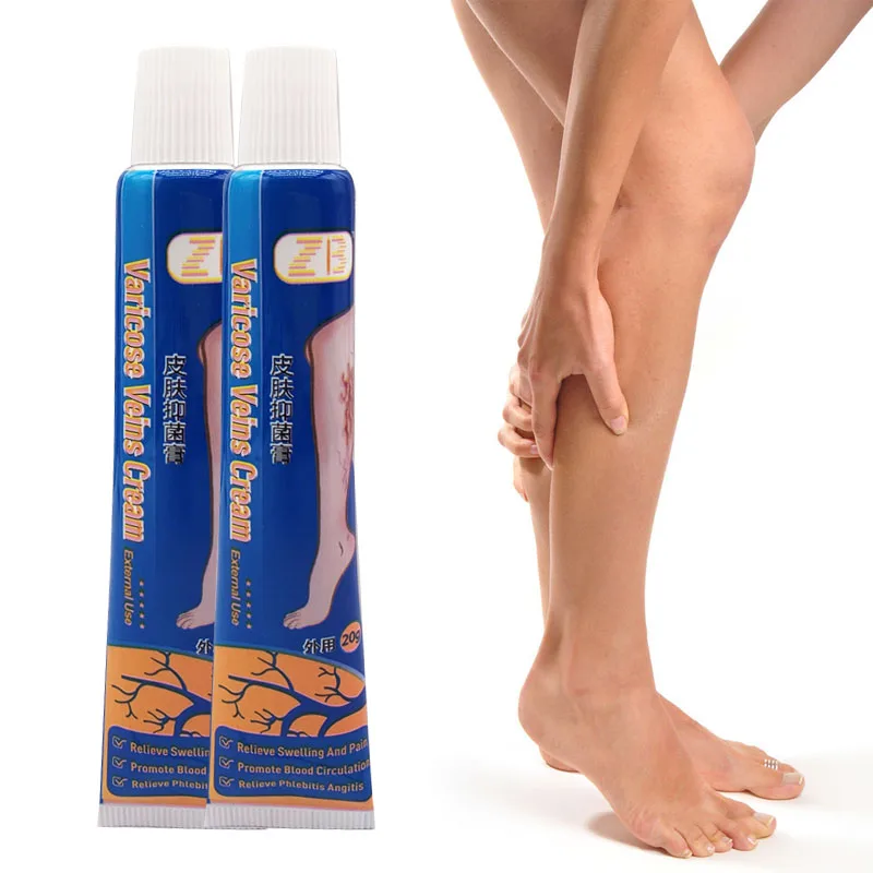 

ZB 20G/Bottle Varicose Veins Cure Medical Plaster Herb Plants Cream Treat Vasculitis Angiitis Phlebitis Spider Veins Paste