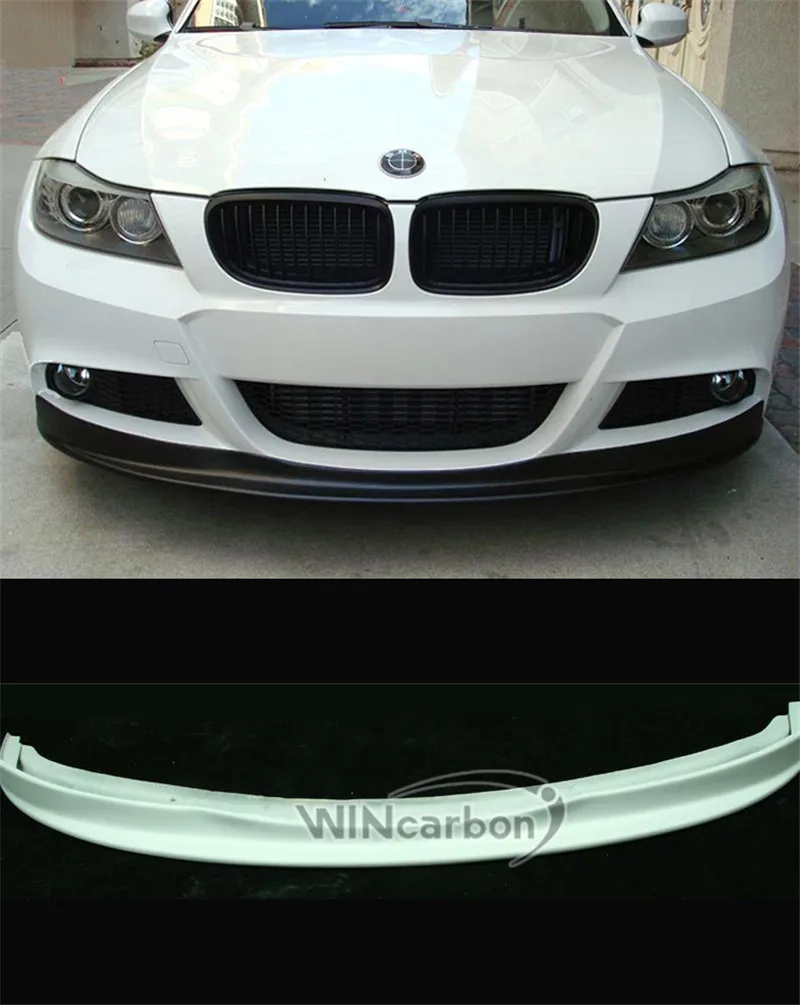 Окрашенный передний спойлер AK для BMW 3-Series E90 E91 LCI Mtech sport бампер 2009-2011 | Автомобили и