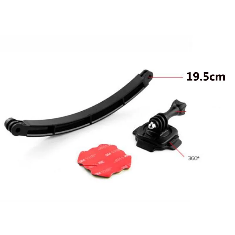 Мотоциклетный шлем сторона выстрел Комплект держатель 4s 3 + 2 sj5000 sj6000 360 градусов