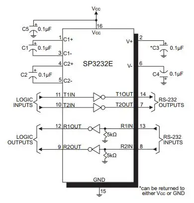 

UsenDz@ RS232mini RS232 to TTL Mini level conversion module imported chip 3V 5V