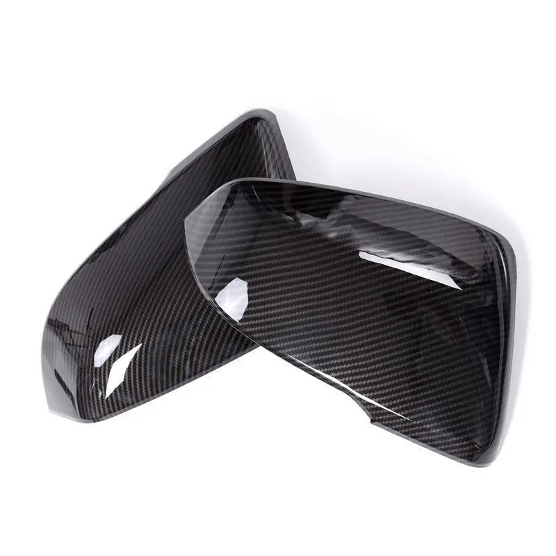 

1apir=2pcs Carbon Fiber Style Car Rearview Mirror Cover For BMW 2 Series F45 F46 15+ X1 F48
