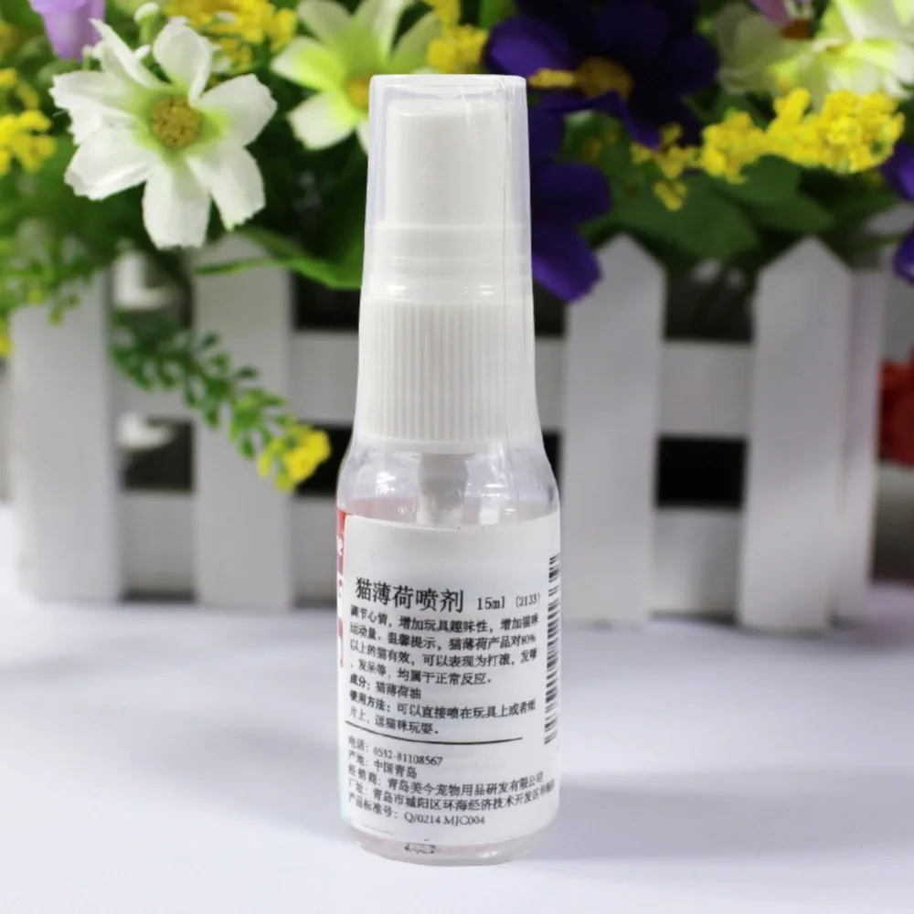 1 шт. 100% дюйма спрей органический жидкий Свежий Экстракт кошачьей мяты эфирное