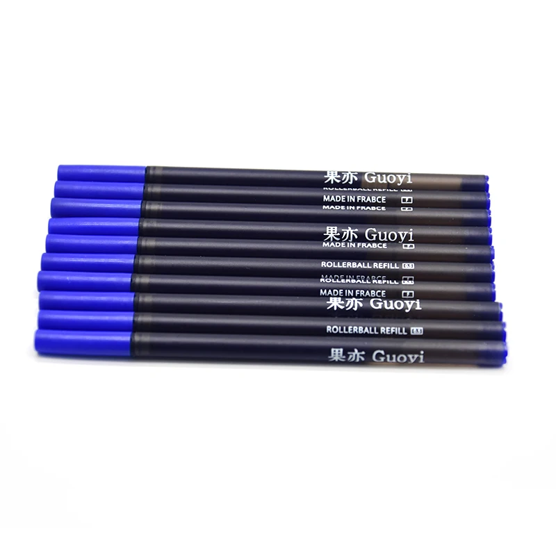 Blue CCCAGYA B013 гелевая ручка, заправка 10 шт./лот, длина 11 см, для обучения в офисе, школе, Канцелярский подарок; ручка и бизнес-отель, аксессуары для письма - Цвет графита: Blue