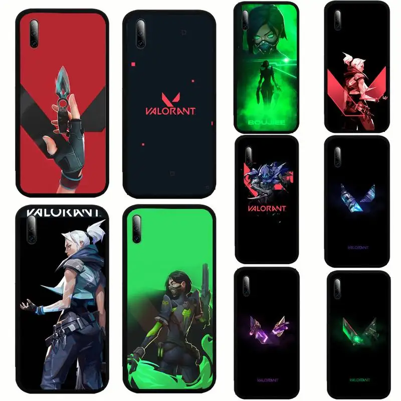 

Hot shooter game Valorant Phone Case For Samsung S8 S9 S10 E S20 S21 S30 5G Edge plus lite Cover Fundas Coque