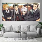 Cartel модульная 5D алмазная Настенная картина Наклейка для мальчика картина аниме полная круглая вышивка крестиком вышивка бисером домашний декор