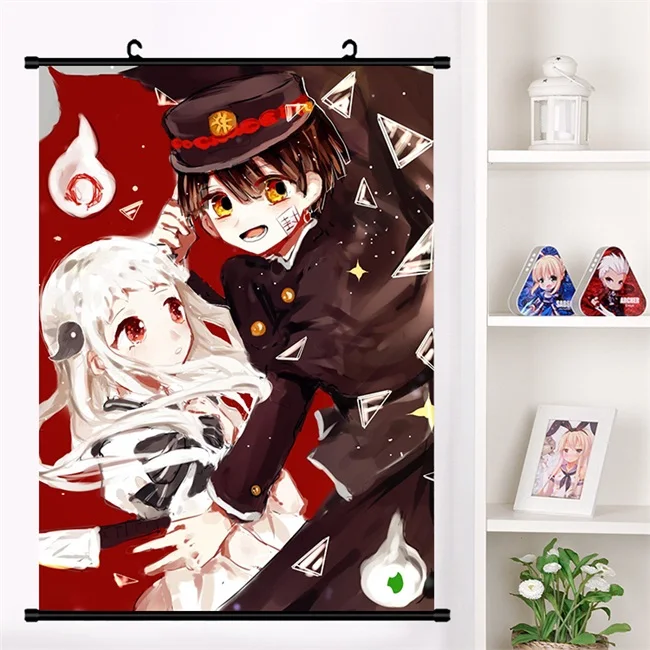 G Аниме Туалет-Hanako-кун Jibaku Shounen аниме настенные настенный плакат отаку коллекция домашнего декора искусство подарок - Цвет: G