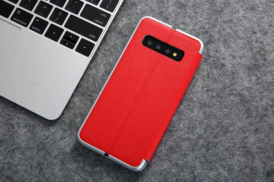 Роскошный кожаный флип-чехол на магните для samsung Galaxy S7 edge S8 S9 S10 Plus слот для карт кошелек чехол для samsung Note8 Note9