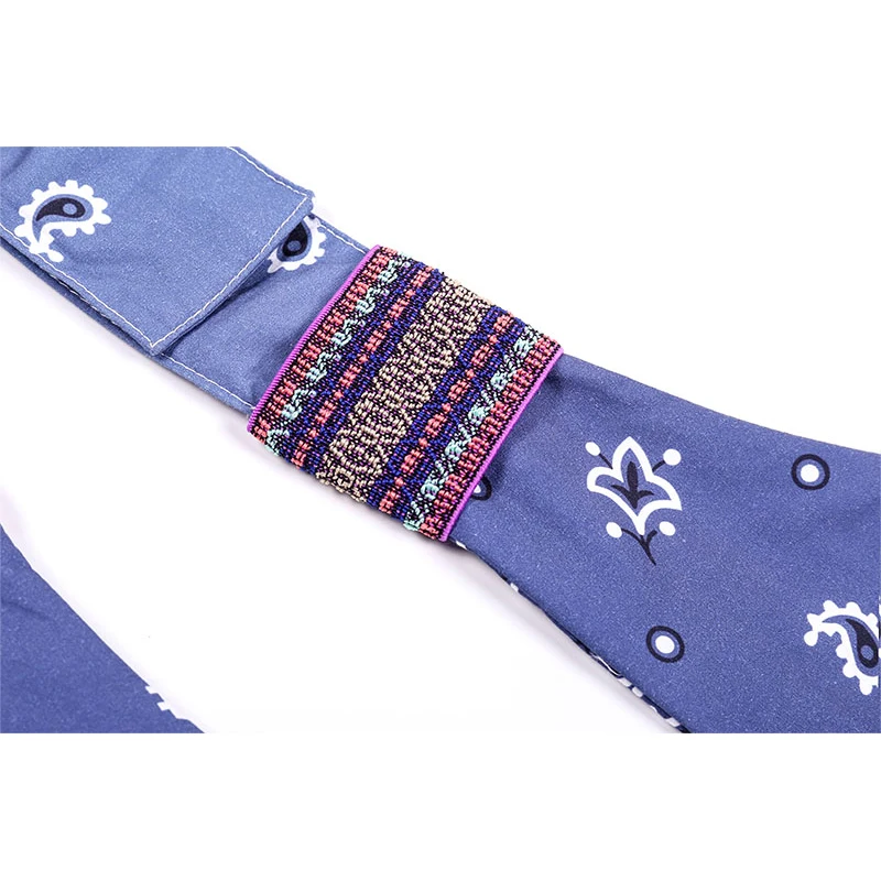 

Printing Floral Vintage Shoulder Hot Fashion hip-hop Streetwear Chest Men Women 1:1 KAPITAL Crossbody Bag