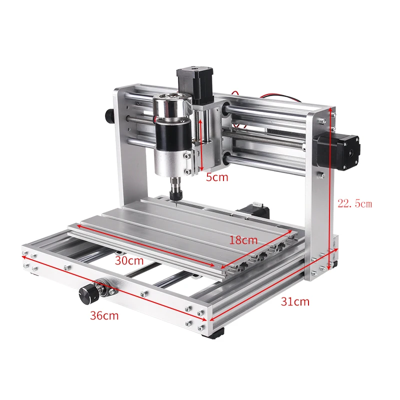 CNC 3018pro-металл с ER11 GRBL управлением с шпинделем 200 Вт, 3 оси pcb фрезерный станок, Diy древесины маршрутизатор Поддержка лазерной гравировки