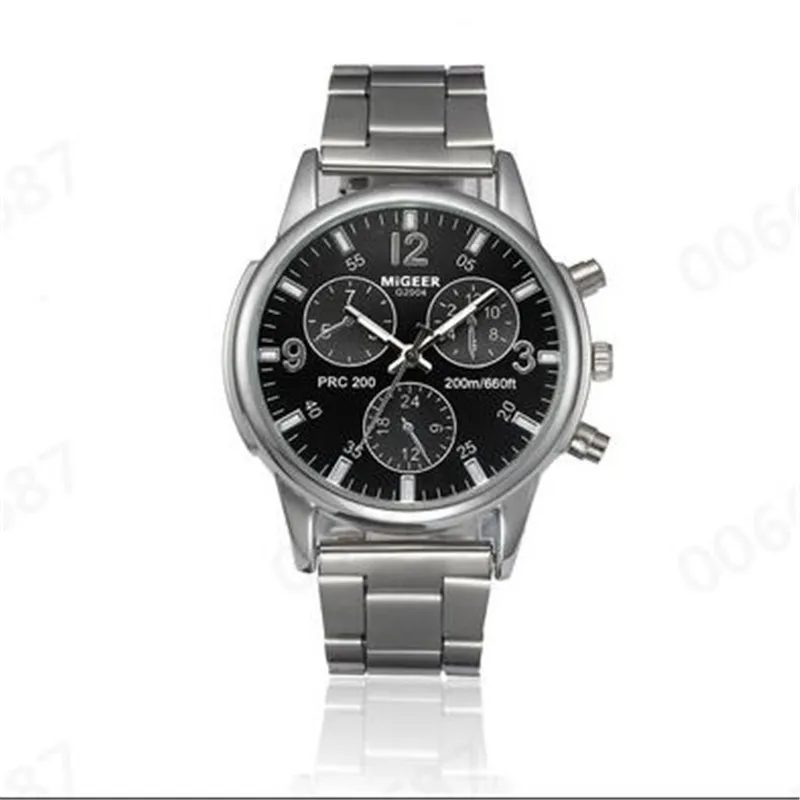 B Reloj, модные мужские часы со стальным ремешком, Аналоговые Спортивные кварцевые наручные часы, мужские часы, Топ бренд, Роскошные мужские часы, мужские часы, relogio - Цвет: B