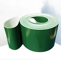 perimeter10meters width500mm thickness3mm green pvc industral conveyor beltcan customized
