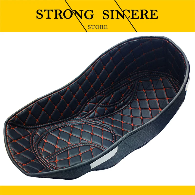 

Motorcycle Accessories PU Leather Rear Trunk Cargo Liner Protector moto Seat Bucket Pad for YAMAHA NMAX 155 nmax155 2016-2020