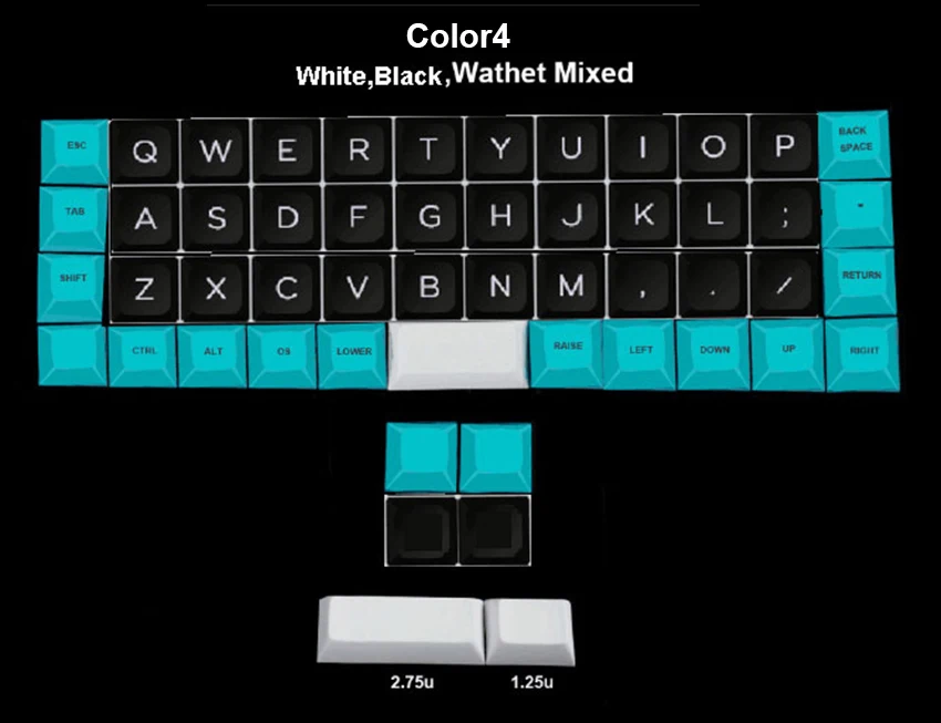 NPKC Топ или пустой DSA Keycap толстый PBT для Cherry MX переключатели на Планк AMJ40 Niu40 механическая клавиатура