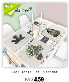 Nordic Kitchen Table Mats Flower American Placemats Cup Coaster Rectangle Kitchen Placemat Doily Manteles Individuales De Mesa
