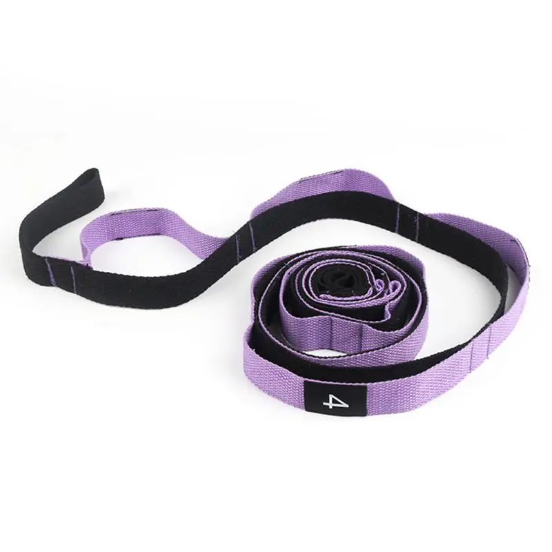 

Yoga Stretch Strap Aerial Anti-Gravity Rope with Grip Loops Portable Fitness Equipments