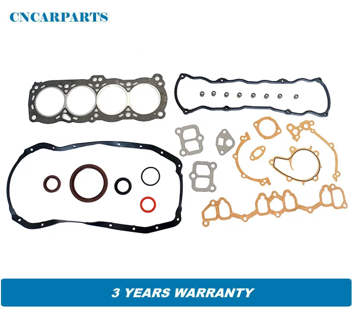 Полный комплект прокладок головки подходящий для Nissan S13 200SX 1 8 CA18DET Turbo 1988-1992 |