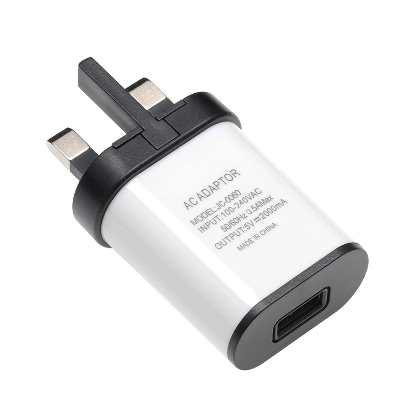 

UK Plug USB Power Adapter Wall Charger For Iphone x xs for mobile phone charger charging 50pcs
