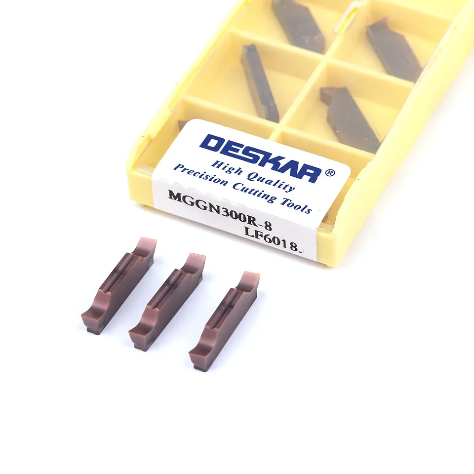 

DESKR MGGN150 MGGN200 MGGN250 MGGN300 MGGN400 MGGN500 R L 100% original Carbide insert Grooving insert CNC lathe metal tool