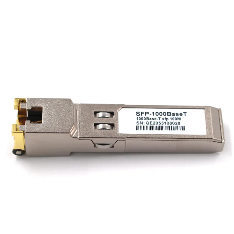 Модуль SFP RJ45 гигабитный 100 м 1000 Мбит/с медный модуль 1 25G совместимый с Cisco / HW Mikrotik -