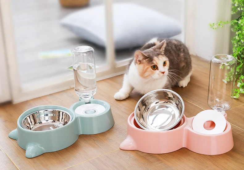 Hoopet кошачья миска бутылочка для подачи воды в Поильник для собак чаша котенка для фонтанчика питьевой воды Еда блюдо чаша для кормления домашних животных Товары
