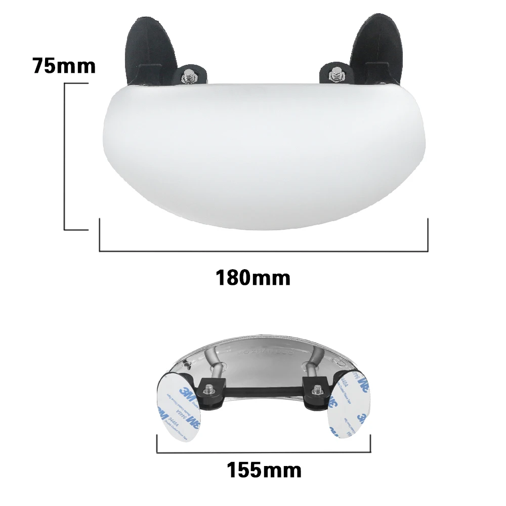 

Motorcycles Wide Lens Rear View 180 Degree Safety Rearview Mirrors For YAMAHA BMW SUZUKI KAWASAKI HONDA R1200GS G310GS F850GS