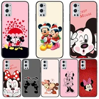 lovely mouse disney for oneplus nord n100 n10 5g 9 8 pro 7 7pro case phone cover for oneplus 7 pro 17t 6t 5t 3t case