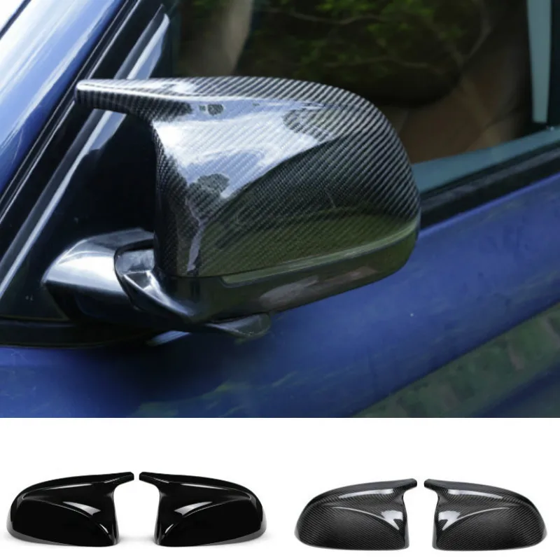 

For BMW New Models X3 G01 X4 G02 X5 G05 Rear Side View Mirror Cover M Look Gloss Black Color 2018-UP