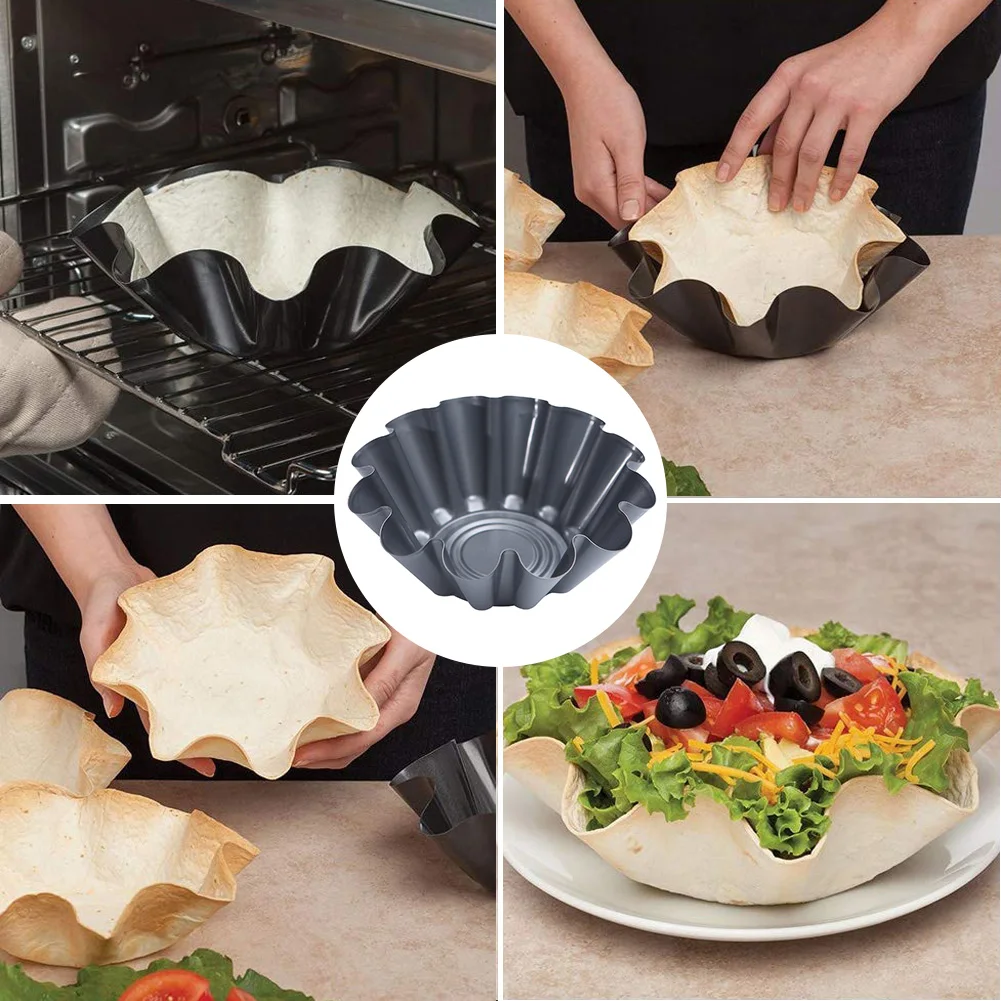 Антипригарная сковородка для тортилии 2/4 шт. 5 23 дюйма салатная форма домашней