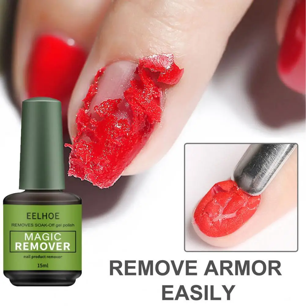 

15ML Mild Nail Polish Remover Manicure Glue Professional Delicate Nail Soak-off Pedicure Gel Polish Remover