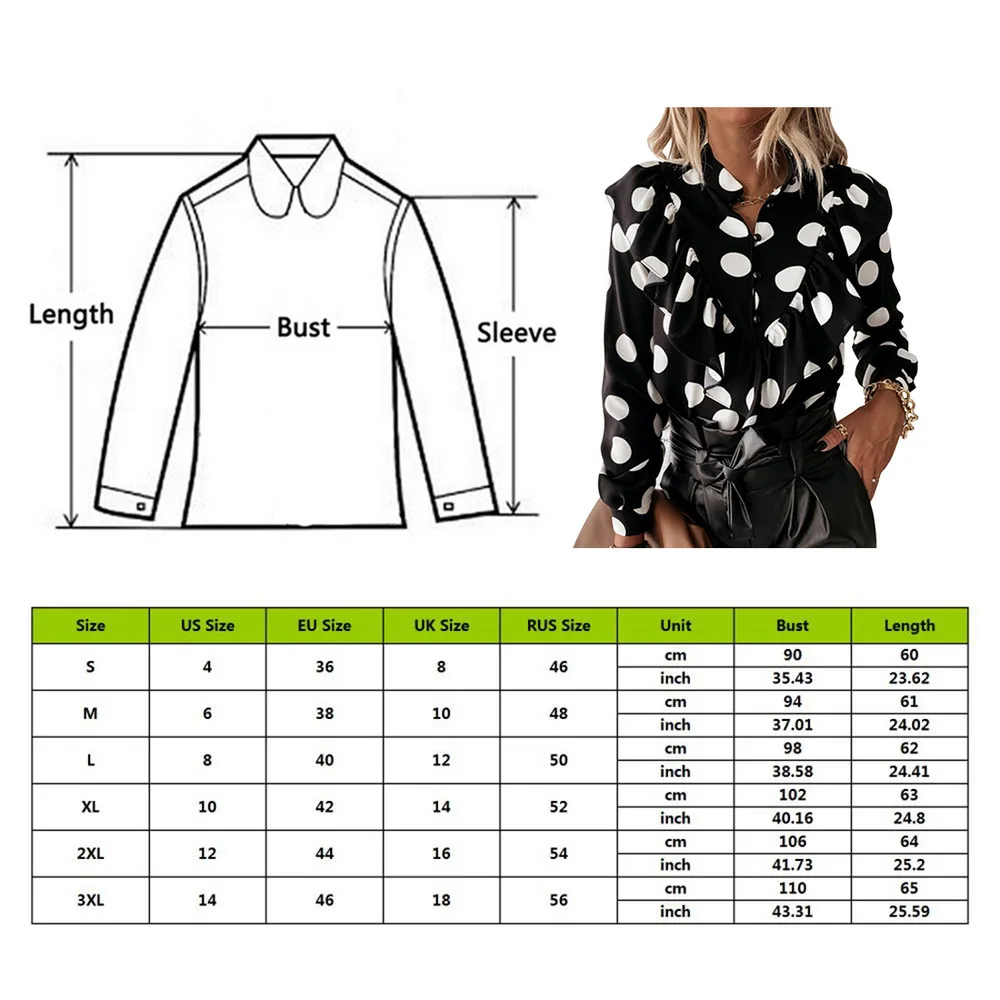 

2021 Women Blouses Ruffle White Shirts Long Sleeve Button V-neck Office Ladies Work Wear Blouses Autumn Tops Blusas Feminina