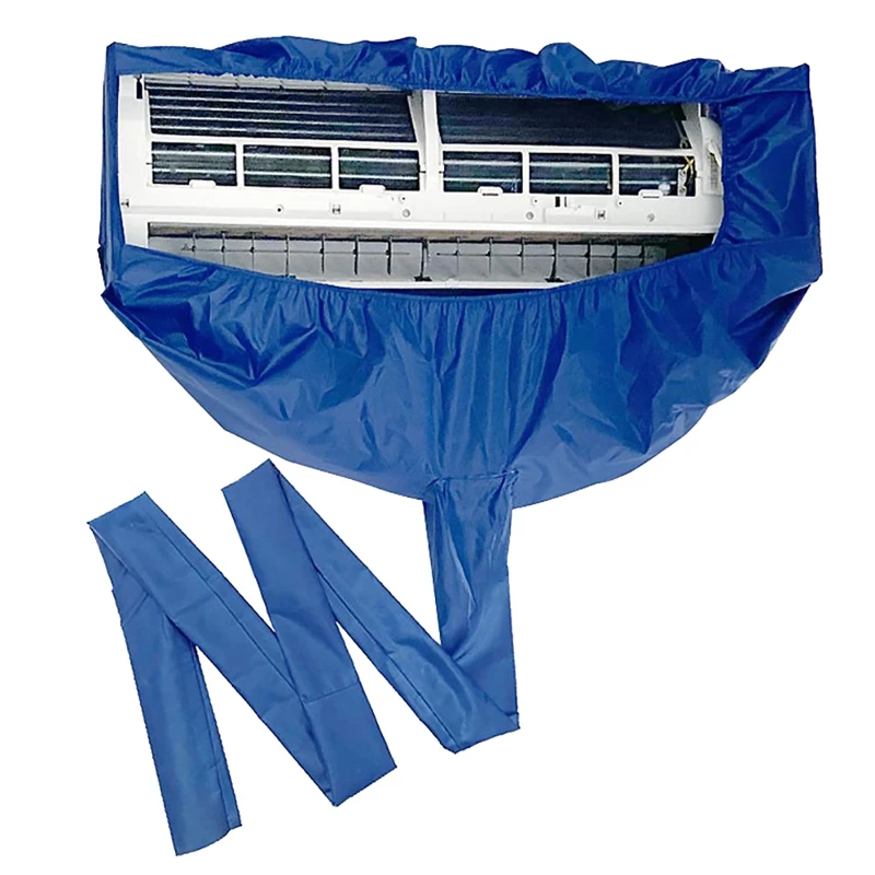 

Новый чехол для очистки кондиционера, бытовой водонепроницаемый и пылезащитный чехол для очистки с дренажным портом