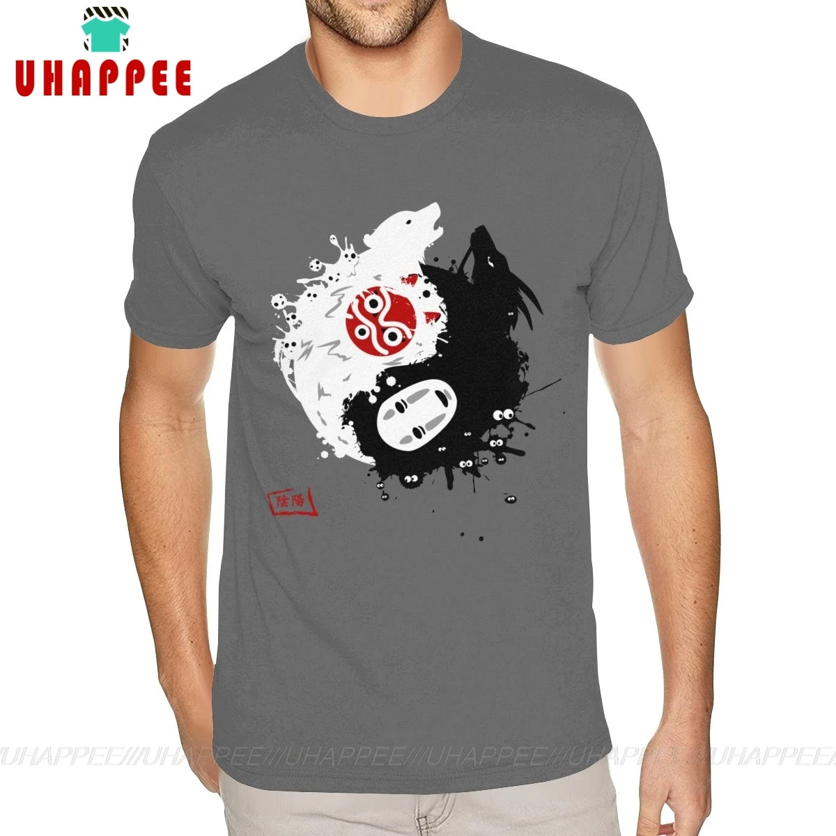 Футболки с коротким рукавом и вырезом лодочкой из 100% хлопка изображением