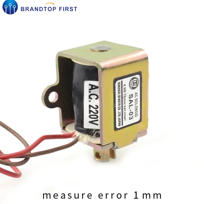 Соленоидный элемент 10 мм SAL-03 AC 220V 4.9N | Обустройство дома