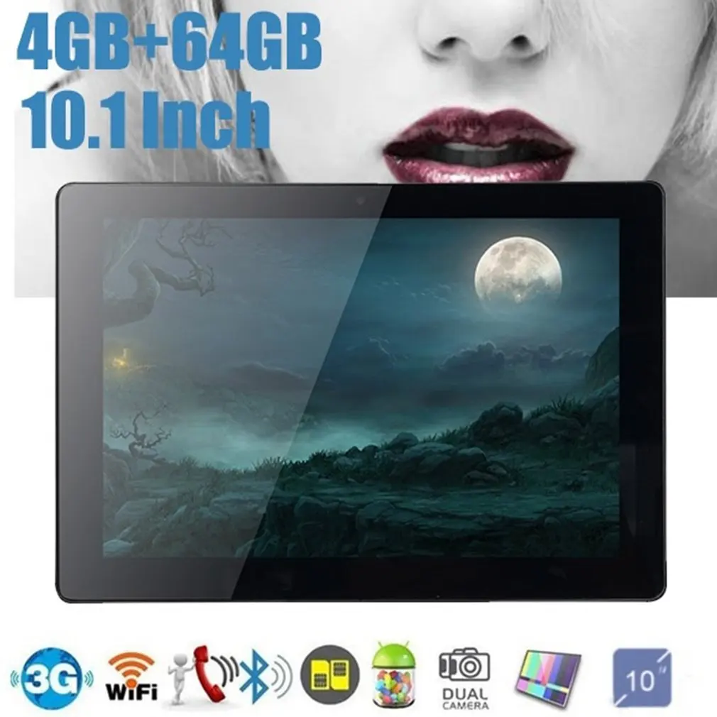 10 1 дюймовый планшет с ОЗУ 4 Гб ПЗУ 64 ГБ Android 7 0|ЖК-экраны и панели для планшетов| |