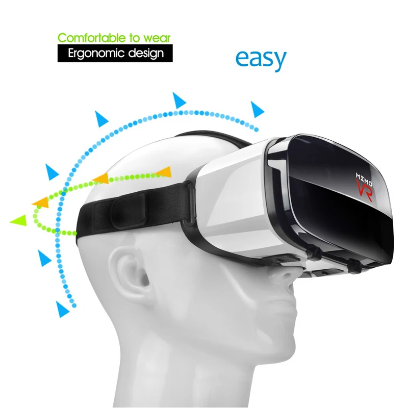 Очки виртуальной реальности 120 FOV VR пульт дистанционного управления 3D Android Cardboard