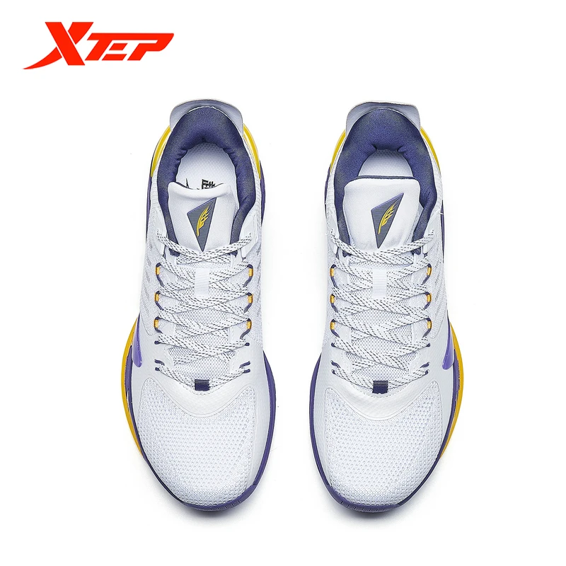 Мужские баскетбольные ботинки Xtep Нескользящие износостойкие высокие удобная