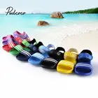 Сандалии pudcoco для мальчиков и девочек, повседневные пляжные шлепанцы для начинающих ходить, дышащие, ПВХ, обувь для 4 вида цветов, лето 2020